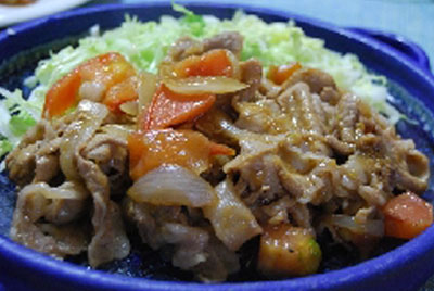 黒豚洋風生姜焼き